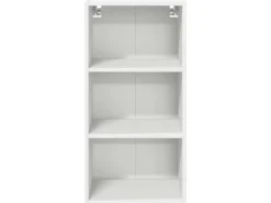 vidaXL Hängeschrank Riga Weiß 40 x 29,5 x 80 cm Holzwerkstoff 884442