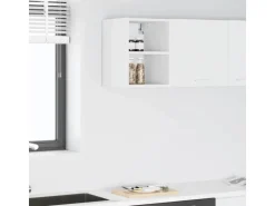 vidaXL Hängeschrank Riga Weiß 30 x 29,5 x 40 cm Holzwerkstoff 884410