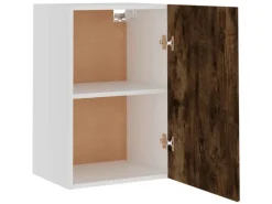 vidaXL Hängeschrank Räuchereiche 39,5x31x60 cm Holzwerkstoff