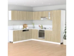 vidaXL Hängeschrank Sonoma-Eiche 60x31x40 cm Holzwerkstoff