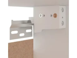 vidaXL Hängeschrank Weiß 60x31x40 cm Holzwerkstoff