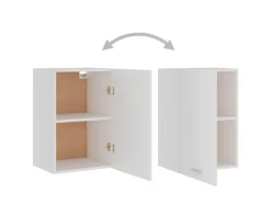 vidaXL Hängeschrank Weiß 39,5x31x60 cm Holzwerkstoff