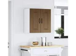 vidaXL Küchen-Hängeschrank Kalmar Braun Eichen-Optik Holzwerkstoff 853584