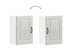 vidaXL Küchen-Hängeschrank Kalmar Betongrau Holzwerkstoff 853551