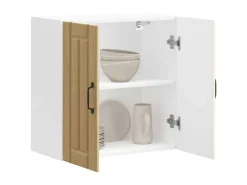 vidaXL Küchen-Hängeschrank Lucca Sonoma-Eiche Holzwerkstoff 853820