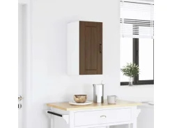 vidaXL Küchen-Hängeschrank Lucca Braun Eichen-Optik Holzwerkstoff 853784