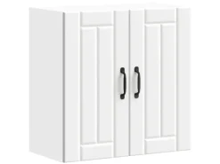 vidaXL Küchen-Hängeschrank Lucca Weiß Holzwerkstoff 853817