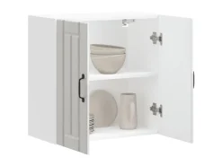 vidaXL Küchen-Hängeschrank Lucca Hochglanz-Weiß Holzwerkstoff 853819