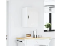 vidaXL Küchen-Hängeschrank Lucca Weiß Holzwerkstoff 853787