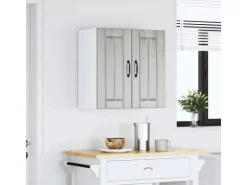 vidaXL Küchen-Hängeschrank Lucca Grau Sonoma Holzwerkstoff 853823