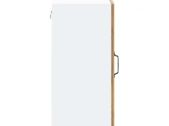 vidaXL Küchen-Hängeschrank mit Glastür Lucca Altholz-Optik 853775