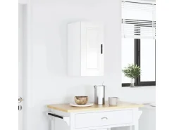 vidaXL Küchen-Hängeschrank Porto Hochglanz-Weiß Holzwerkstoff 854019