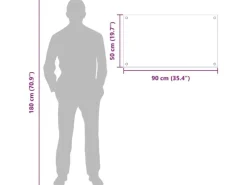 vidaXL Küchenrückwand 2 pcs Gelb 90 x 50 cm Gehärtetes Glas 3415477