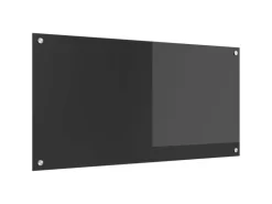 vidaXL Küchenrückwand Dunkelgrau 100 x 50 x 0,6 cm Gehärtetes Glas 42001248