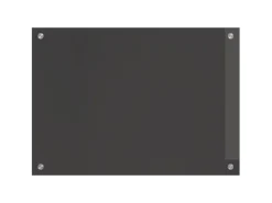 vidaXL Küchenrückwand Dunkelgrau 70 x 50 x 0,6 cm Gehärtetes Glas 42001239