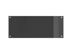 vidaXL Küchenrückwand Dunkelgrau 100 x 40 x 0,6 cm Gehärtetes Glas 42001247