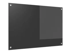 vidaXL Küchenrückwand Dunkelgrau 90 x 60 x 0,6 cm Gehärtetes Glas 42001246