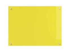 vidaXL Küchenrückwand Gelb 80 x 60 x 0,6 cm Gehärtetes Glas 42001255