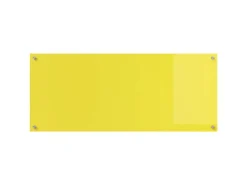 vidaXL Küchenrückwand Gelb 120 x 50 x 0,6 cm Gehärtetes Glas 42001320