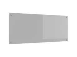 vidaXL Küchenrückwand Hellgrau 120 x 50 x 0,6 cm Gehärtetes Glas 42001308