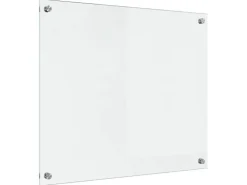 vidaXL Küchenrückwand Transparent 70 x 60 cm Gehärtetes Glas 42018022