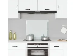 vidaXL Küchenrückwand Transparent 70x60 cm Hartglas 249468