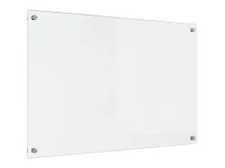 vidaXL Küchenrückwand Transparent 90 x 60 cm Gehärtetes Glas 42018028