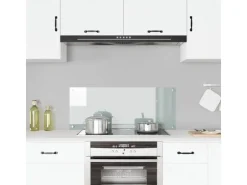 vidaXL Küchenrückwand Transparent 100×40 cm Hartglas 249475