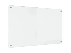 vidaXL Küchenrückwand Transparent 100 x 60 cm Gehärtetes Glas 42018031