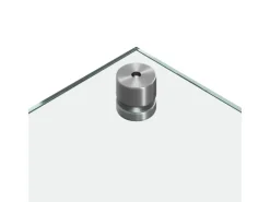 vidaXL Küchenrückwand Transparent 100 x 60 cm Gehärtetes Glas 42018031