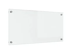 vidaXL Küchenrückwand Transparent 80 x 40 cm Gehärtetes Glas 42018023
