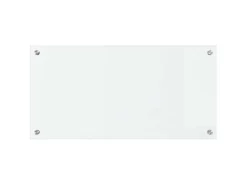 vidaXL Küchenrückwand Transparent 80 x 40 cm Gehärtetes Glas 42018023