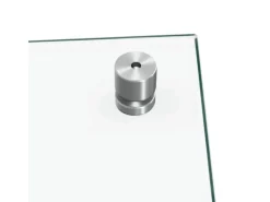 vidaXL Küchenrückwand Transparent 70x50 cm Hartglas 249467