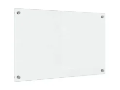 vidaXL Küchenrückwand Transparent 80 x 50 cm Gehärtetes Glas 42018024
