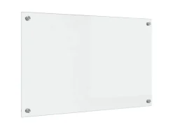 vidaXL Küchenrückwand Transparent 80 x 50 cm Gehärtetes Glas 42018024