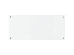 vidaXL Küchenrückwand Transparent 90 x 40 cm Gehärtetes Glas 42018026