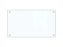 vidaXL Küchenrückwand Transparent 70×40 cm Hartglas 249466