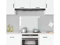 vidaXL Küchenrückwand Transparent 80x60 cm Hartglas 249471