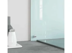 vidaXL Küchenrückwand Weiß 90x40 cm Hartglas 249457