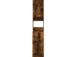 vidaXL Küchenschrank Räuchereiche 35x50x180 cm Holzwerkstoff