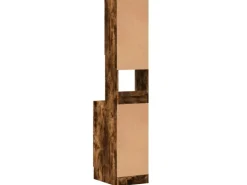 vidaXL Küchenschrank Räuchereiche 35x50x180 cm Holzwerkstoff