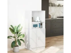 vidaXL Küchenschrank Weiß 57x41,5x131,5 cm Holzwerkstoff 860121