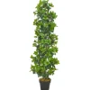 vidaXL Künstliche Pflanze Lorbeerbaum mit Topf Grün 150 cm