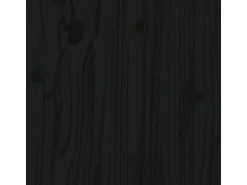 vidaXL Outdoor-Küchenschrank Schwarz 106x55x64 cm Massivholz Kiefer