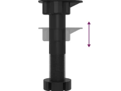 vidaXL Unterschrank mit Schublade Braun Eichen-Optik 40x46x81,5 cm