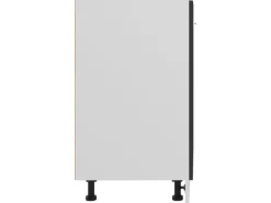 vidaXL Unterschrank Schwarz 60x46x81,5 cm Holzwerkstoff