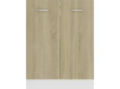 vidaXL Unterschrank Sonoma-Eiche 60x46x81,5 cm Holzwerkstoff Modell 1