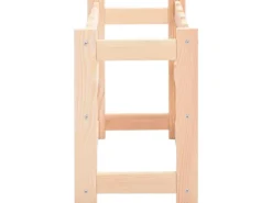 vidaXL Weinregal für 12 Flaschen Kiefernholz