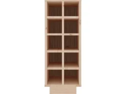 vidaXL Weinregal 23x34x61 cm Massivholz Kiefer