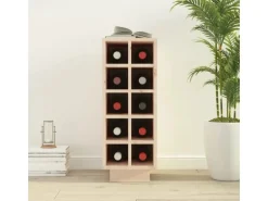 vidaXL Weinregal 23x34x61 cm Massivholz Kiefer